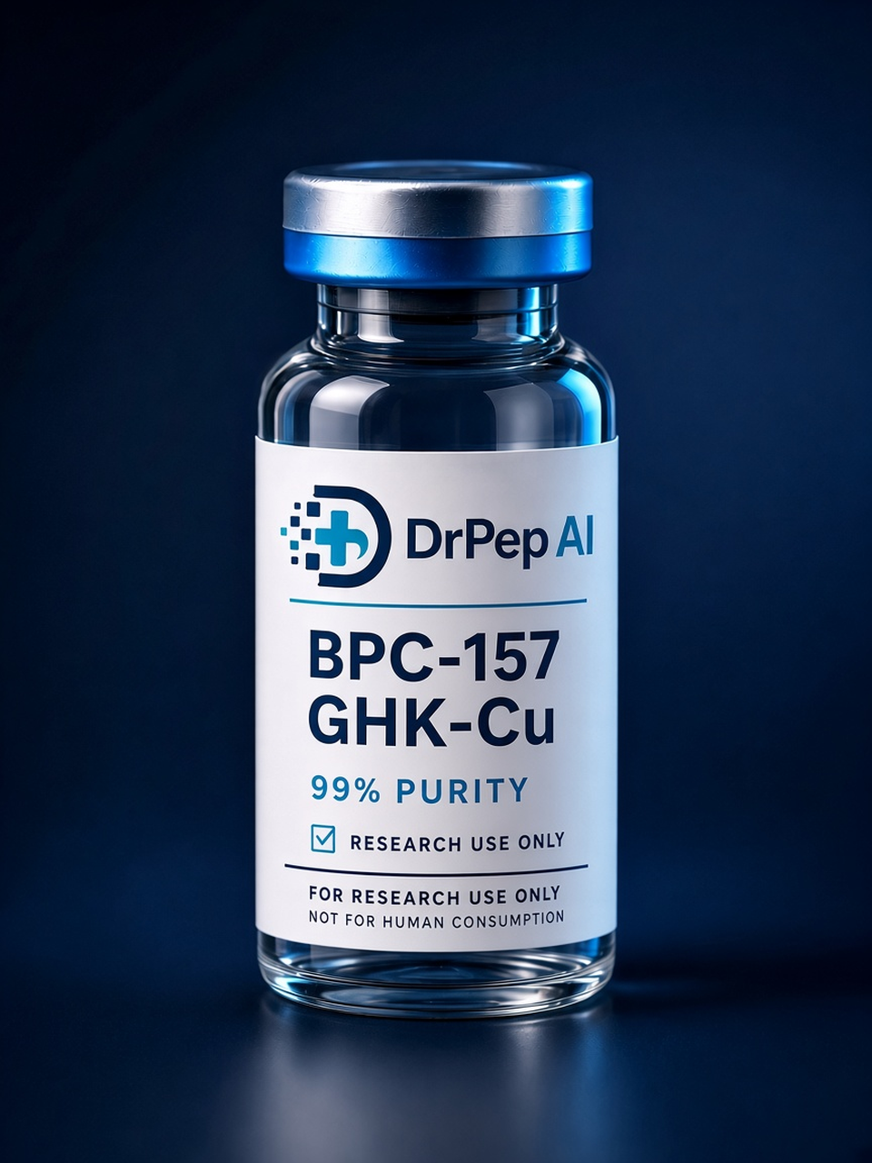 BPC-157 / GHK-Cu stack — BPC-157, GHK-Cu research vials